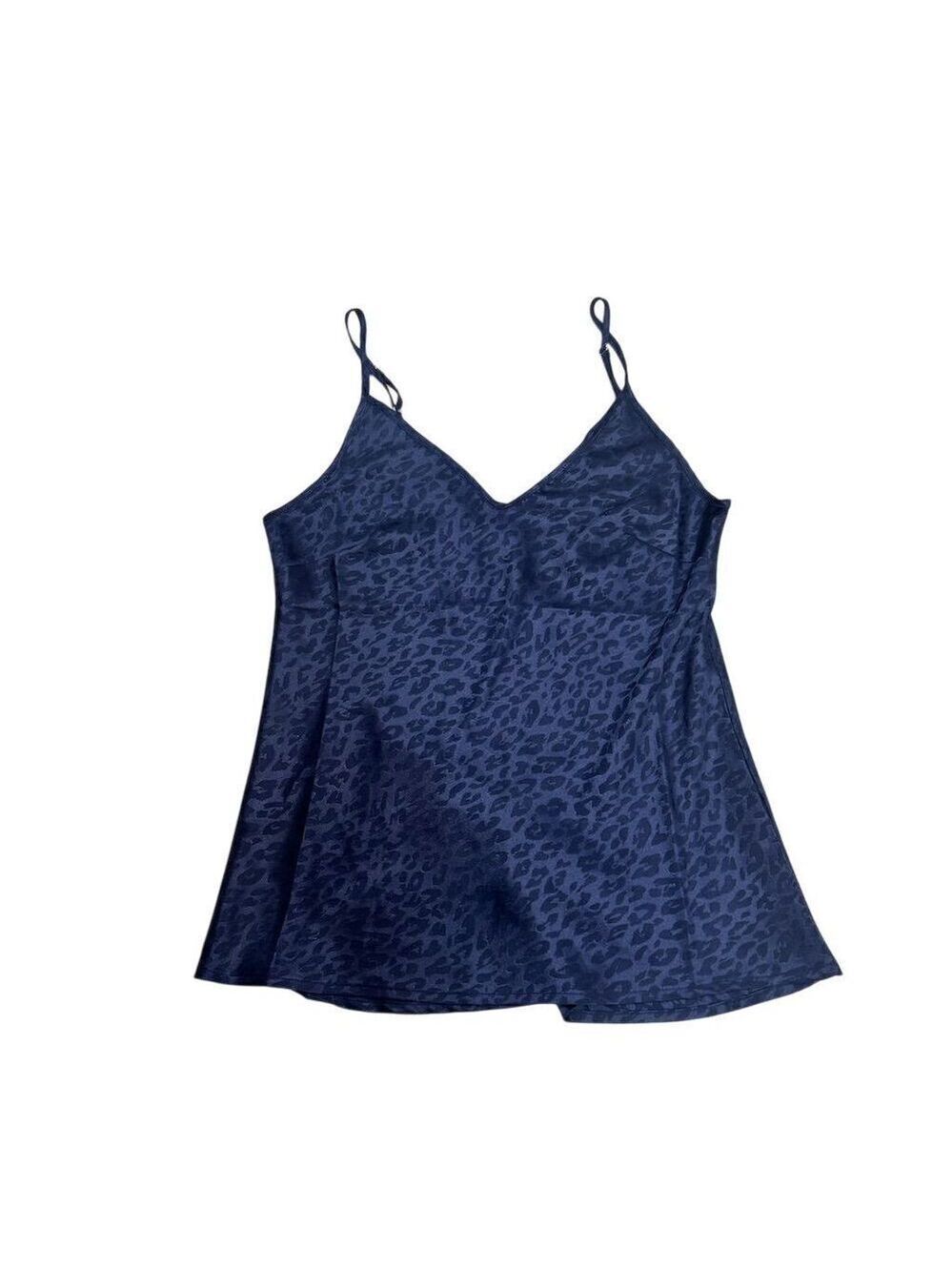 NWT The Modern Abstract Women's Blue Animal Print Camisole Tank Top S